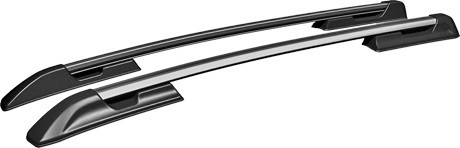 Рейлинги на Volkswagen AMAROK (2010- ) АПС серый Рейлинги на Volkswagen AMAROK (2010- ) АПС серый