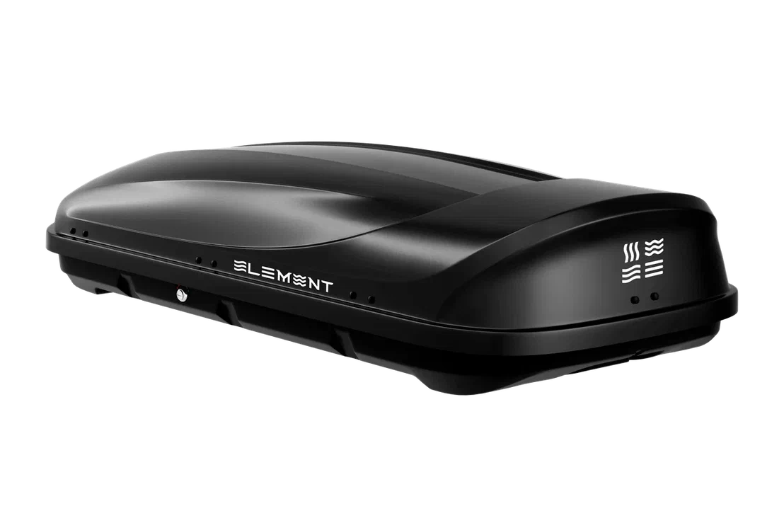 Автобокс Element 420 черный матовый крепление скобы Автобокс Element 420 черный матовый крепление скобы