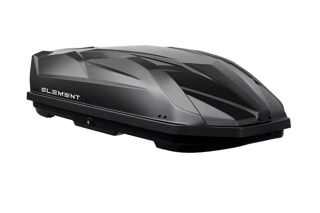 Автобокс Element 530 черный матовый крепление скобы Автобокс Element 530 черный матовый крепление скобы