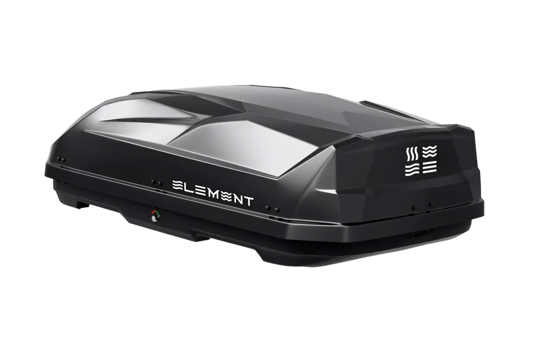 Автобокс Element 530 черный матовый крепление скобы Автобокс Element 530 черный матовый крепление скобы
